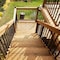 Nuvo Iron 26 in LONG x 3/4 in WIDE BLACK SQUARE TUBING GALVANIZED STEEL BALUSTERS, 10PK SQPS26 - alternate 2